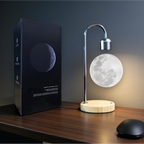 【008】Magnetic Levitating LED Moon Lamp