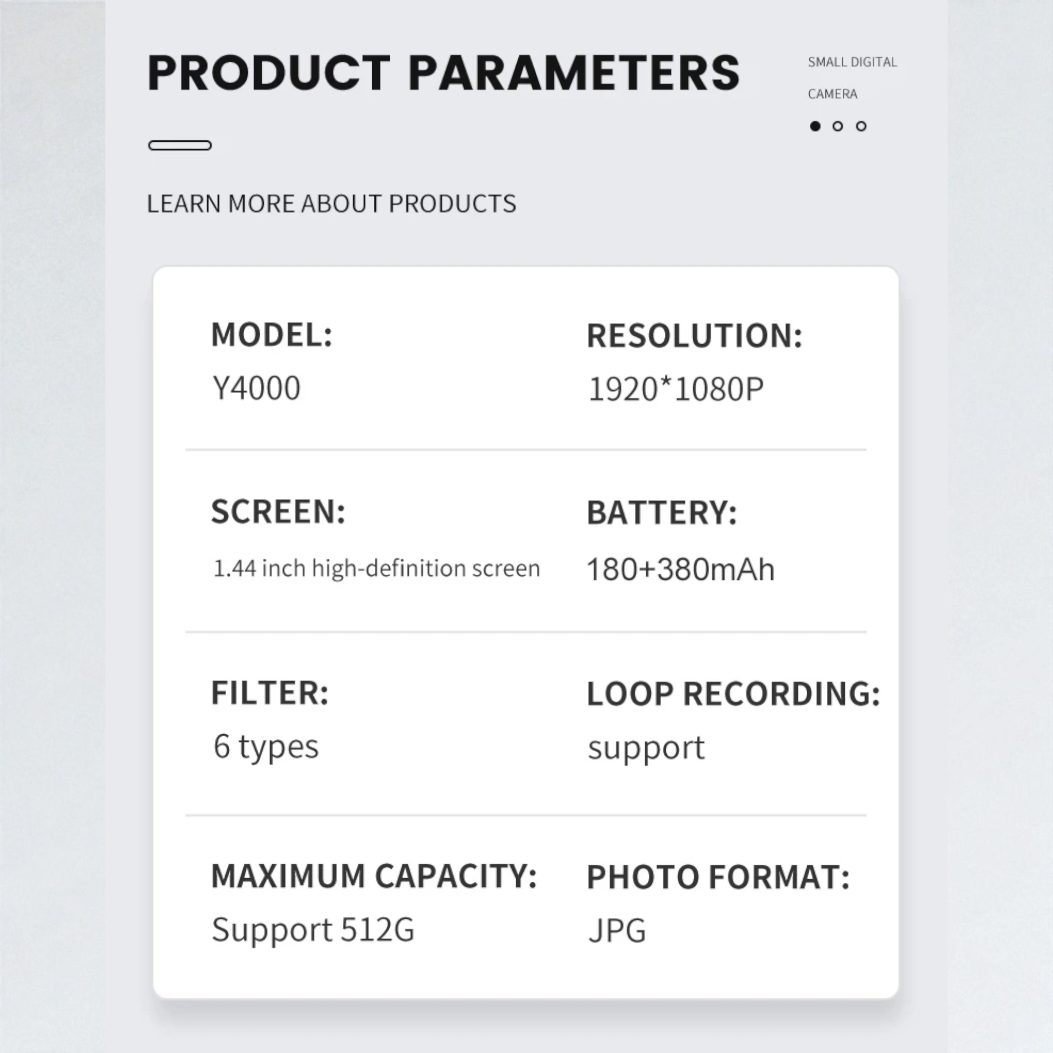 【005】Mini Retro Camera