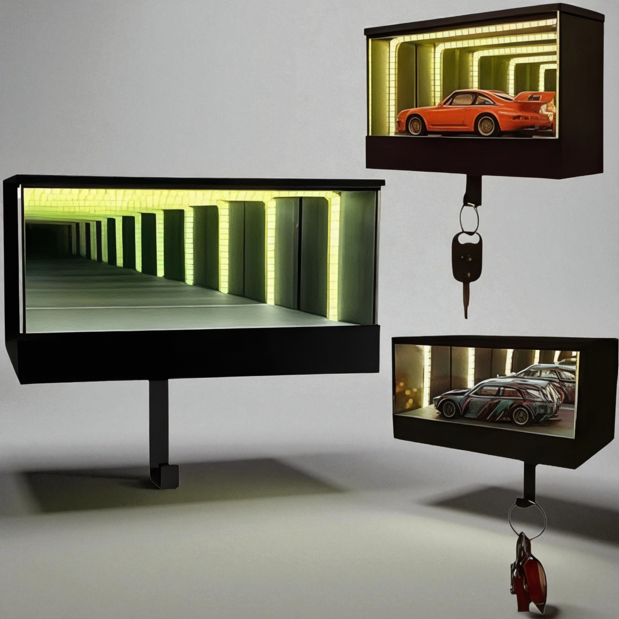 【001】Infinity Garage Key Holder