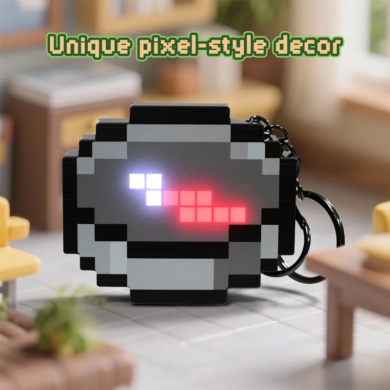 Pixel LED Compass Keychain