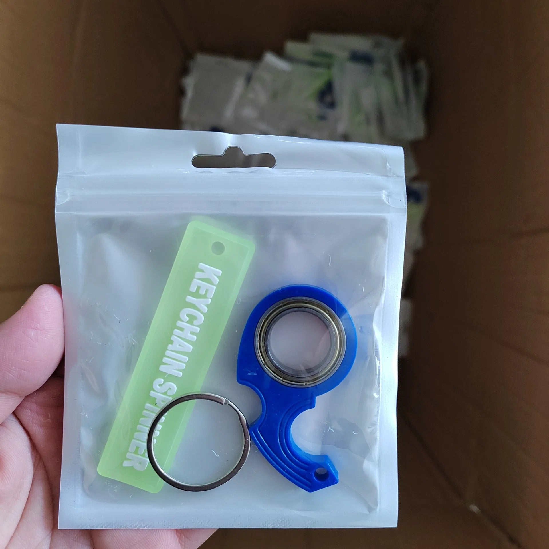 Karambit Spinner Keychain